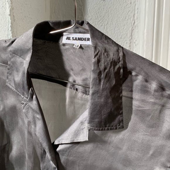 Jill Sander Sheer Blouse - Picture 3 of 4
